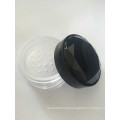 Empty loose powder container with brush